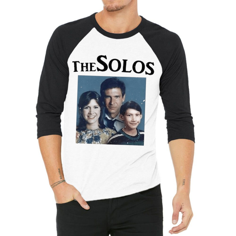 Solo Family Portrait 3/4 Sleeve Shirt | Artistshot