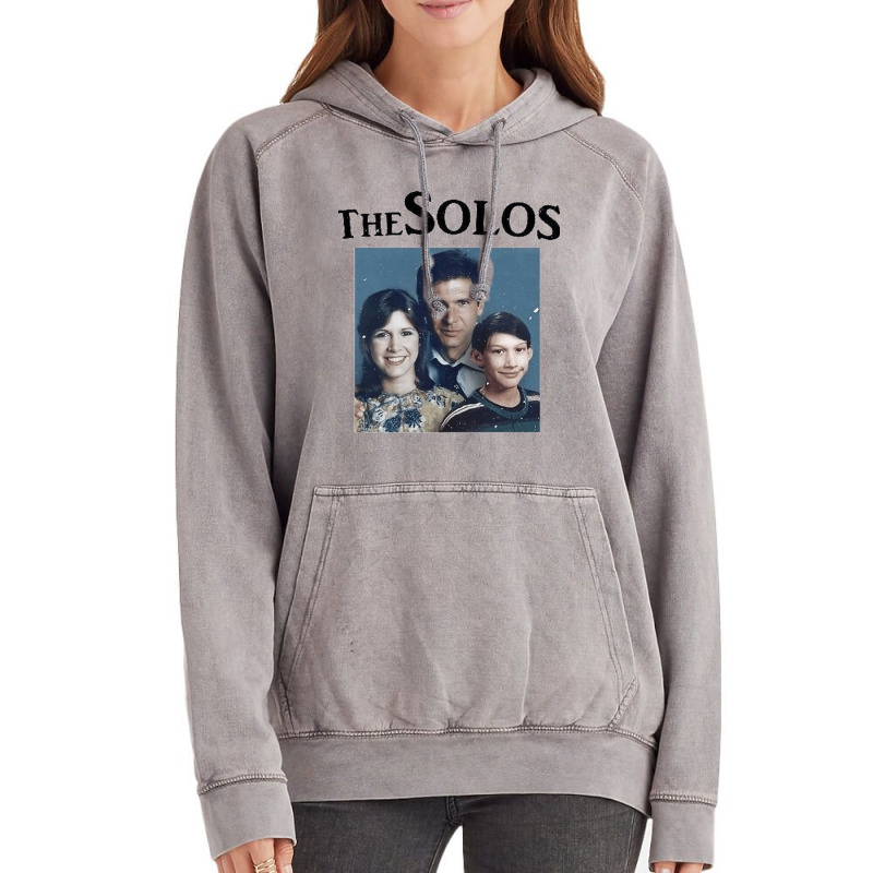 Solo Family Portrait Vintage Hoodie | Artistshot