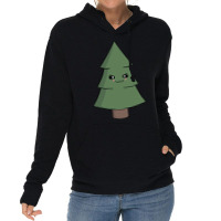 Cute Winter Christmas Tree   Minooshies Lightweight Hoodie | Artistshot