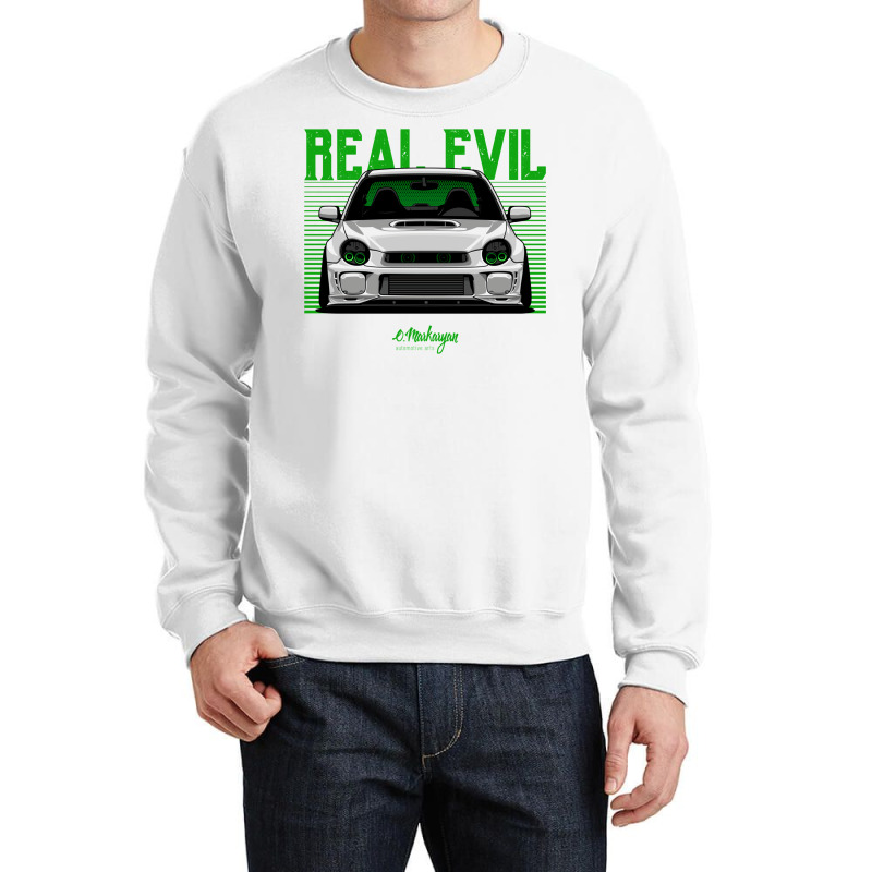 Real Evil. Impreza Crewneck Sweatshirt by diumadenguba | Artistshot