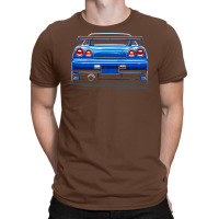 Rear Skyline Gtr T-shirt | Artistshot