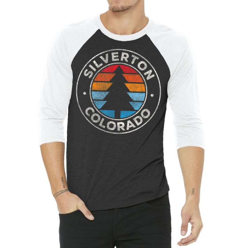 Trending Silverton Colorado Co Vintage Retro 70s 3/4 Sleeve Shirt | Artistshot