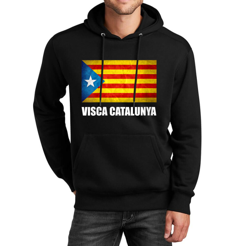 Womens Catalonia Catalunya Catalan Flag Independence V Neck T Shirt Unisex Hoodie by kleebbi | Artistshot