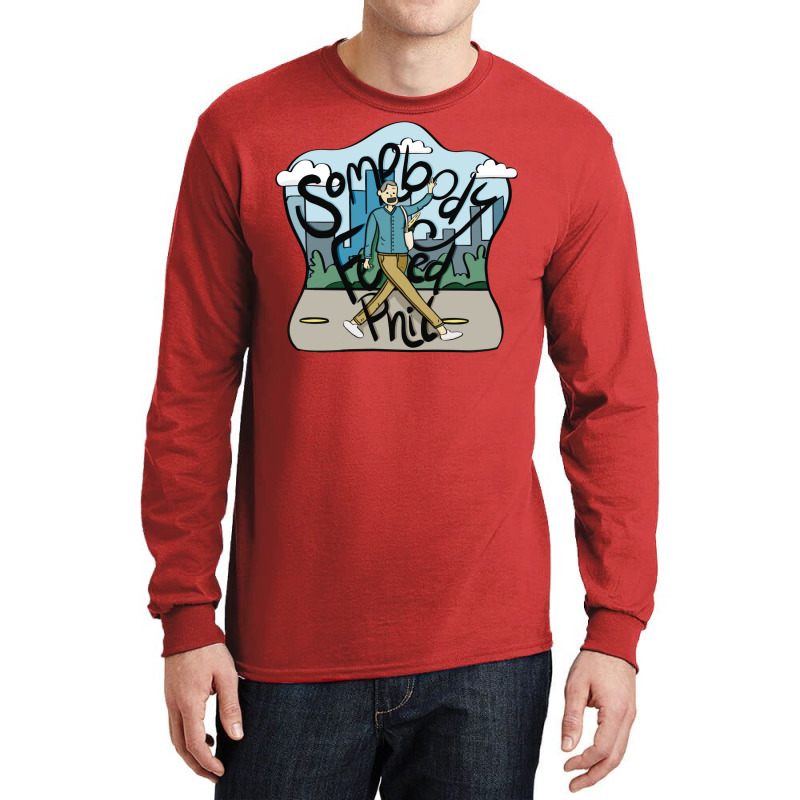 Somebody Feed Phil Long Sleeve Shirts | Artistshot