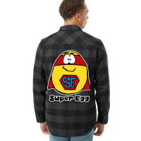 Super Egg   The Egg Superhero Flannel Shirt | Artistshot