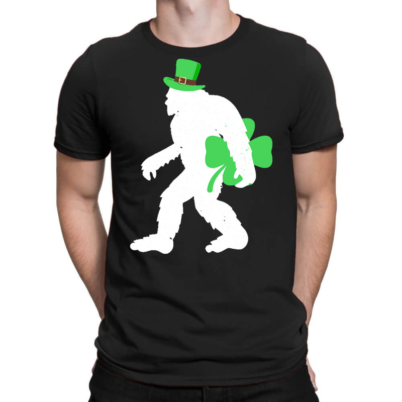 St Patricks Day Bigfoot Clover T  Shirt St Patricks Day Bigfoot Clover T-shirt | Artistshot