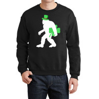 St Patricks Day Bigfoot Clover T  Shirt St Patricks Day Bigfoot Clover Crewneck Sweatshirt | Artistshot