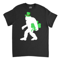 St Patricks Day Bigfoot Clover T  Shirt St Patricks Day Bigfoot Clover Classic T-shirt | Artistshot