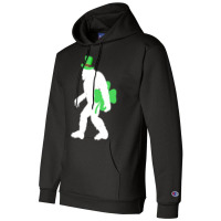 St Patricks Day Bigfoot Clover T  Shirt St Patricks Day Bigfoot Clover Champion Hoodie | Artistshot