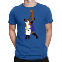 Roy Hibbert Blocks Carmelo Anthony T-shirt | Artistshot