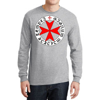 Knights Templar 12th Century Seal   Holy Grail   Templars   Crusades Long Sleeve Shirts | Artistshot