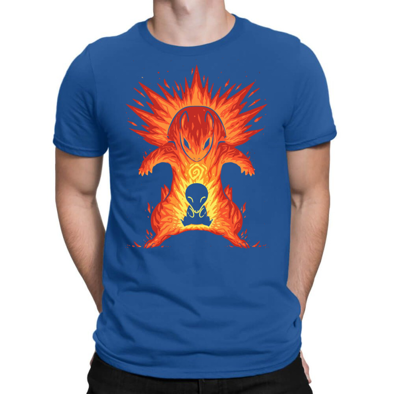 The Explosion Within Typhlosion Cyndaquil Monster Of The Pocket T-Shirt by beyanglubow | Artistshot