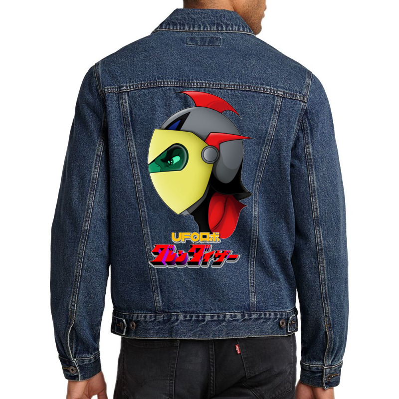 Ufo Robot Men Denim Jacket | Artistshot