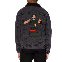 Trae Young Celebration Unisex Sherpa-lined Denim Jacket | Artistshot