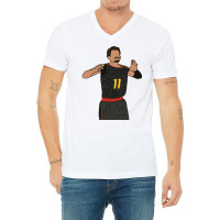 Trae Young Celebration V-neck Tee | Artistshot