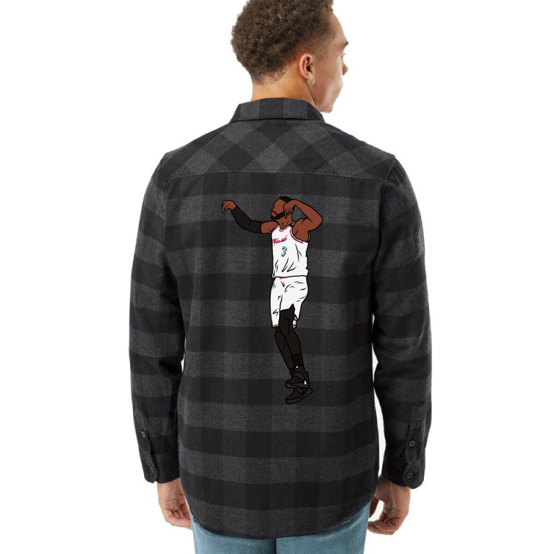 Dwyane Wade Vice Celebration Flannel Shirt | Artistshot