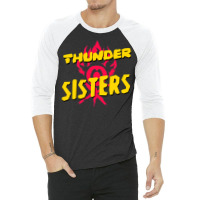 Thunder Sisters From The The Croods A New Age 3/4 Sleeve Shirt | Artistshot