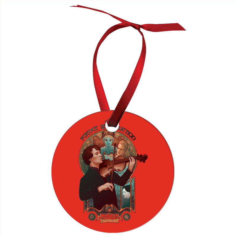 The Science Of Deduction Ornament | Artistshot