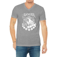 Rpg Class Series Ranger   White Version V-neck Tee | Artistshot