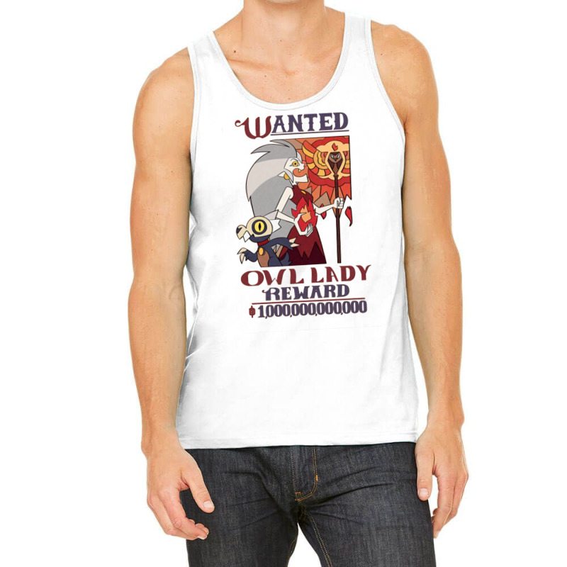 Wanted Owl Lady (the Owl House Perfect Gift Tank Top | Artistshot