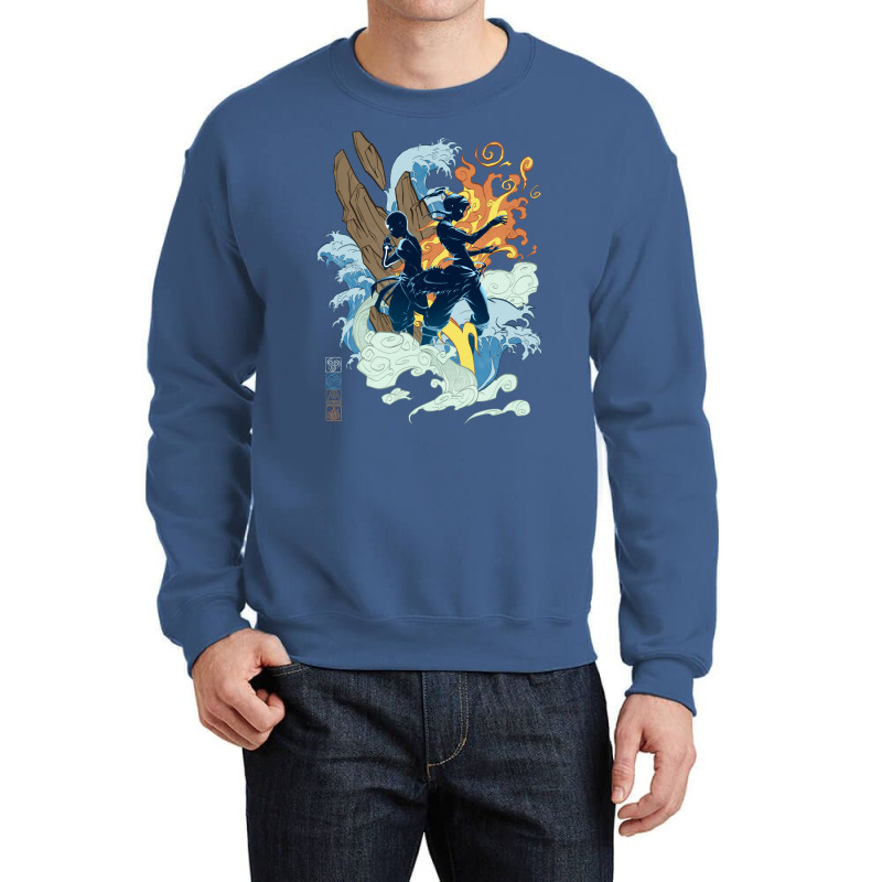 Two Avatars Crewneck Sweatshirt by giatastemimaf | Artistshot