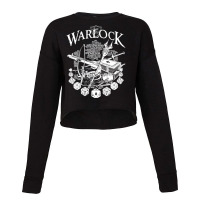 Rpg Class Series Warlock   White Version Cropped Sweater | Artistshot