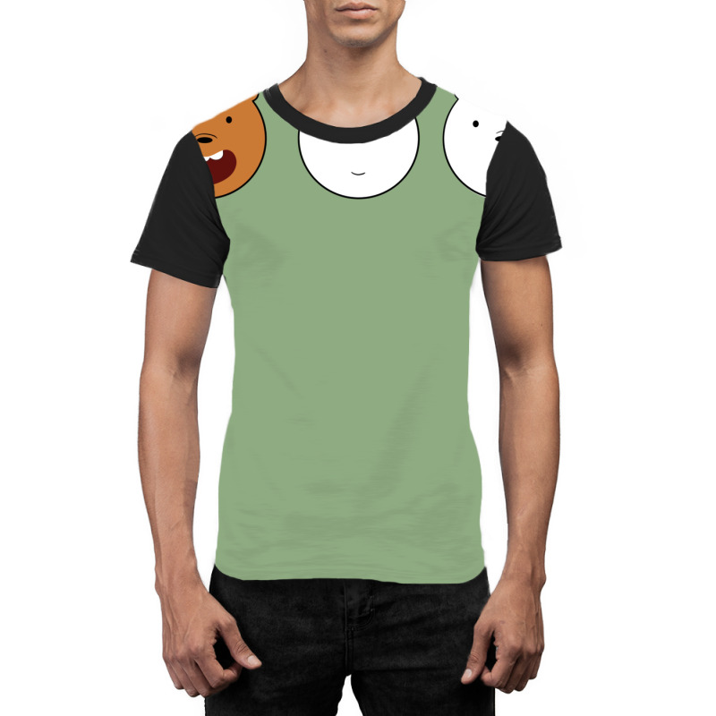 We Bare Bears Triple Circle Graphic T-shirt by gunadidropea | Artistshot