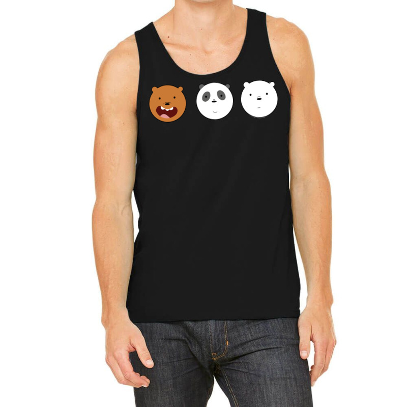 We Bare Bears Triple Circle Tank Top by gunadidropea | Artistshot