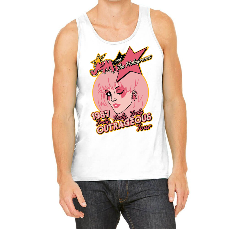 Jem And The Holograms Tour 1 Tank Top by njahyuaiit | Artistshot