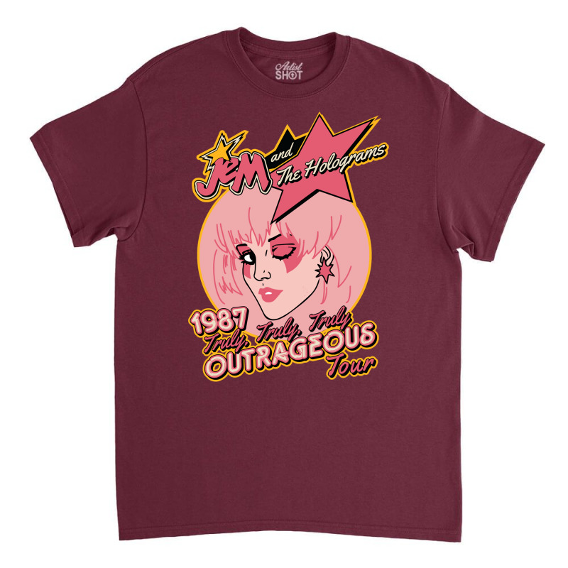 Jem And The Holograms Tour 1 Classic T-shirt by njahyuaiit | Artistshot