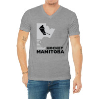 Manitoba V-neck Tee | Artistshot