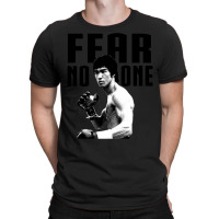 Lee Fear No Man Motivational Saying T-shirt | Artistshot