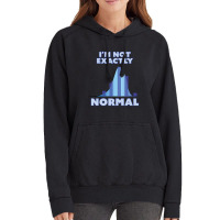 Hot Trend I'm Not Exactly Normal Vintage Hoodie | Artistshot