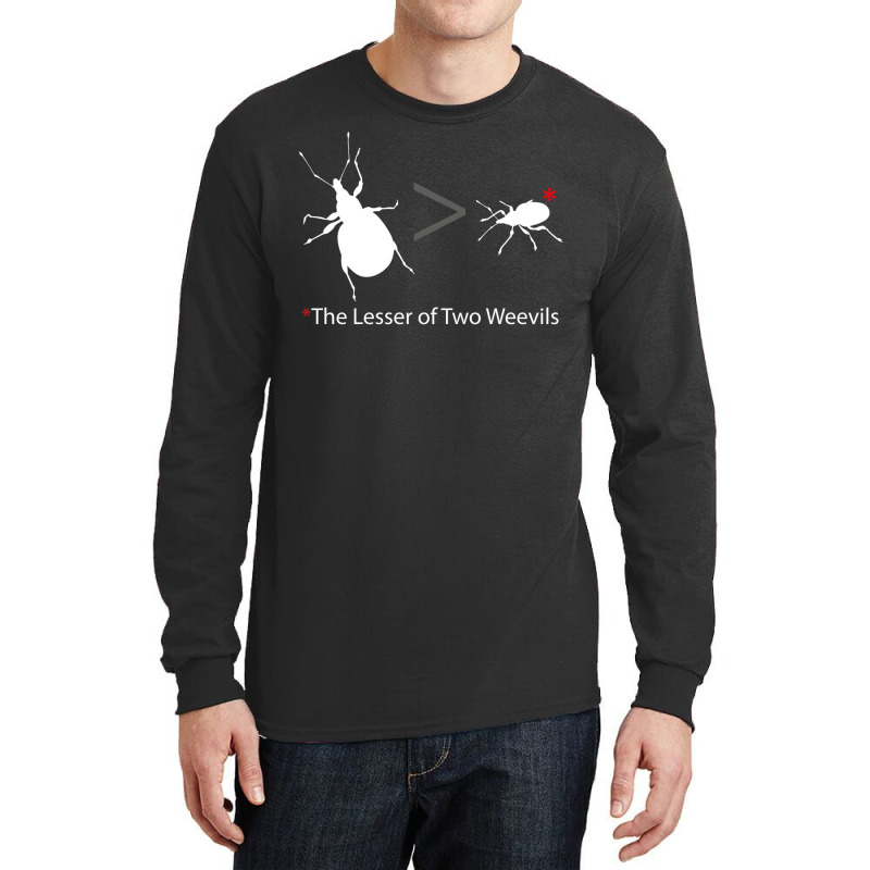 Lesser Of Two Weevils Long Sleeve Shirts by njahyuaiit | Artistshot