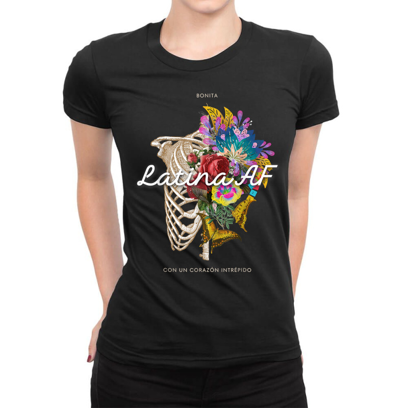 Latina Af T Shirt Ladies Fitted T-Shirt by delredske | Artistshot