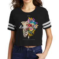 Latina Af T Shirt Scorecard Crop Tee | Artistshot