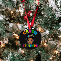 Limited Edition I'm Ready To Crush 1st Grade Cute Black Girl First Day Ornament | Artistshot