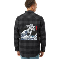 Trending Mecha Wave Flannel Shirt | Artistshot