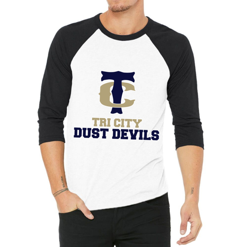 Tri City Dust Devils 3/4 Sleeve Shirt | Artistshot