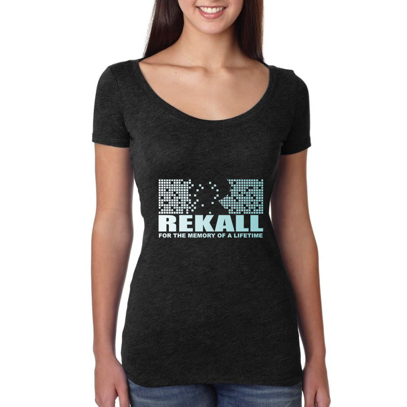 Hot Trend Rekall - For The Memory Of A Lifetime Women's Triblend Scoop T-shirt by Whitehead Hoppe | Artistshot