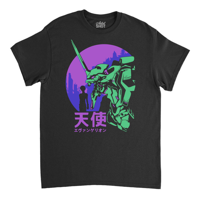 Limited Edition Neon Genesis Evangelion Retro Vintage-wtmou Classic T-shirt by Cormier Curtin | Artistshot