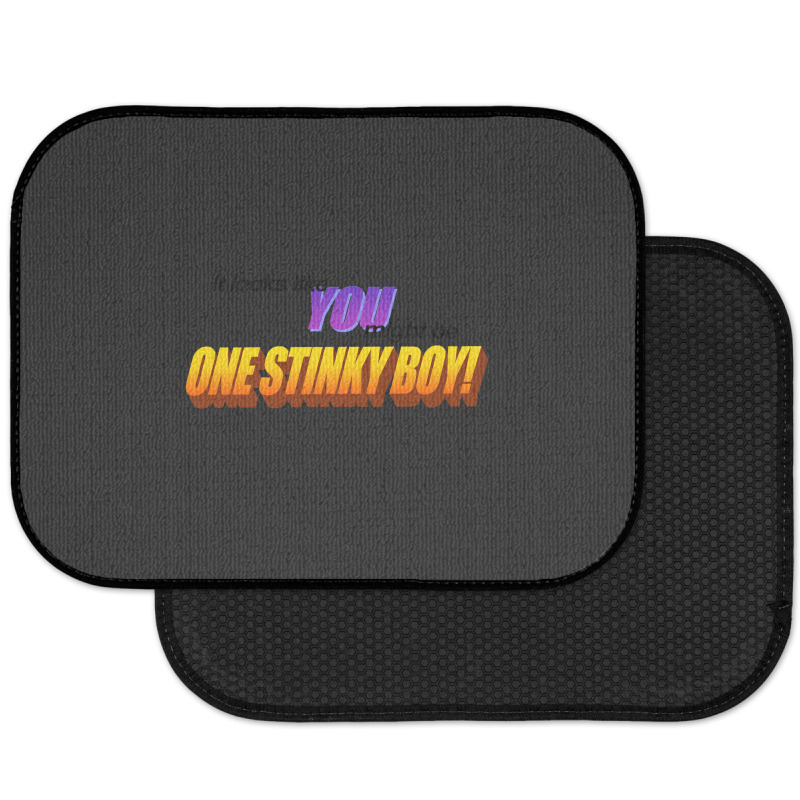 Hot Trend Stinky Boy! Rear Car Mat | Artistshot