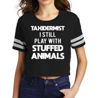 Taxidermy Animal Mounting & Taxidermist T Shirt Scorecard Crop Tee | Artistshot