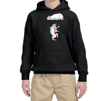 Limited Edition Before And After Yoga Unicorn Youth Hoodie | Artistshot