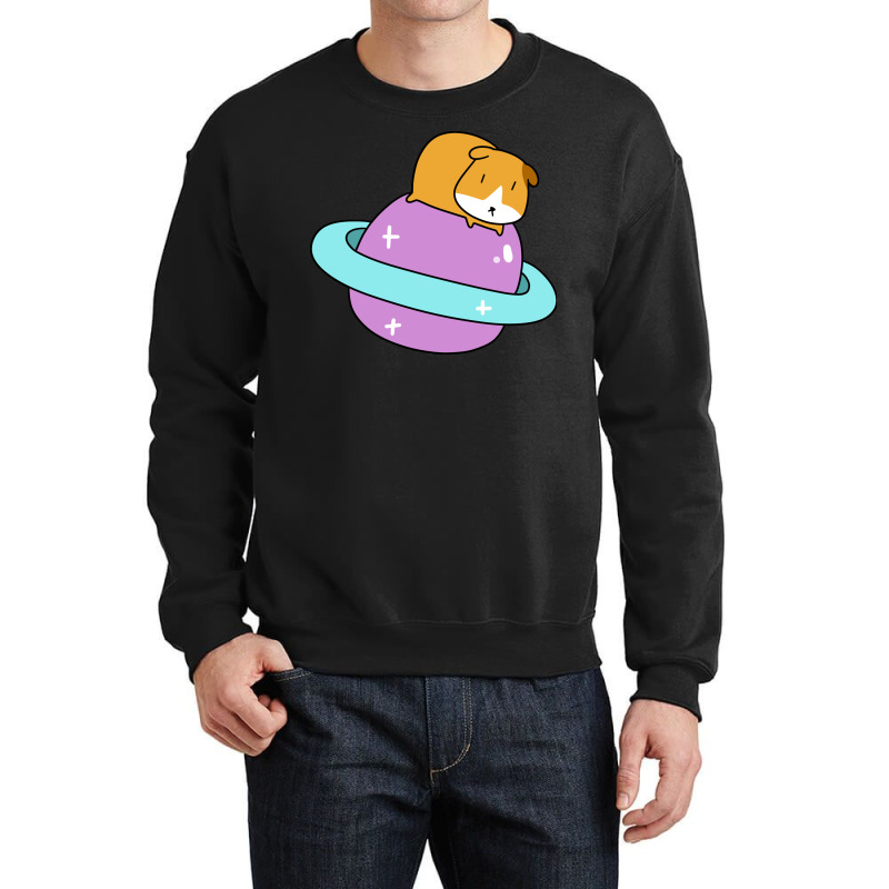 Saturn Guinea Pig Crewneck Sweatshirt | Artistshot