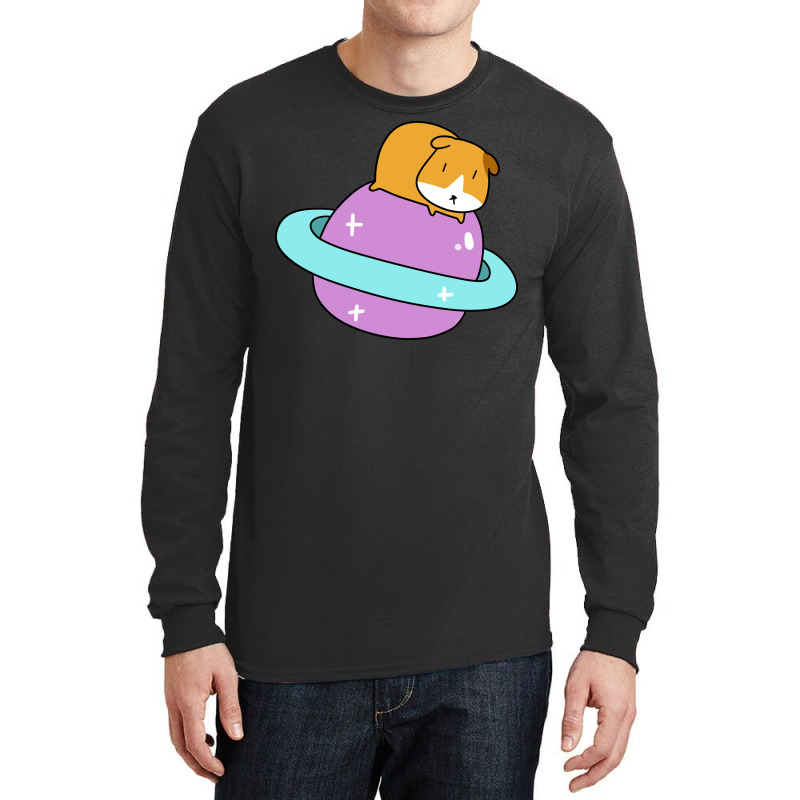 Saturn Guinea Pig Long Sleeve Shirts | Artistshot