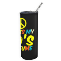 Hot Trend This Is My 70s Costume Retro Vintage Halloween Hippie Skinny Tumbler | Artistshot