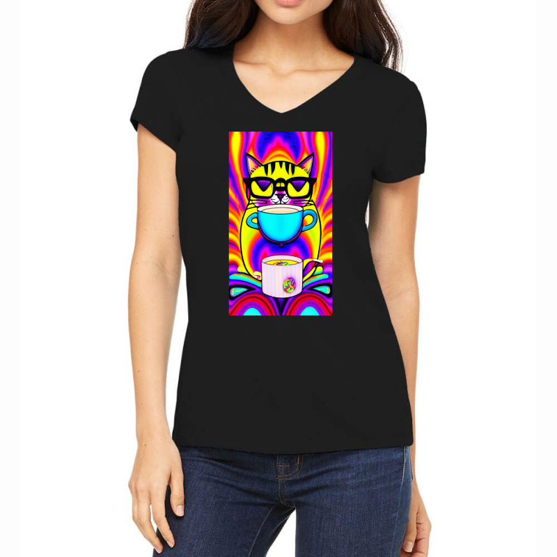 Limited Edition Dreamcats Women's V-Neck T-Shirt by Jerhogen528 | Artistshot