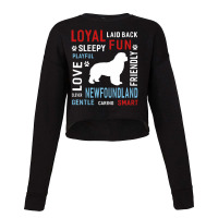 Hot Trend Love Gentle Smart Clever Newfoundland Dog Cropped Sweater | Artistshot