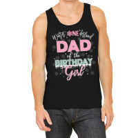 Trending Dad Of The Birthday Girl Winter Onederland Family Tank Top | Artistshot